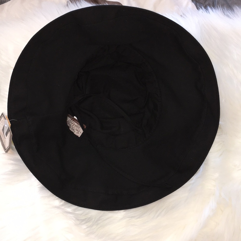 🆕 Sun N Sand Up Brim Black Hat - Picture 7 of 11